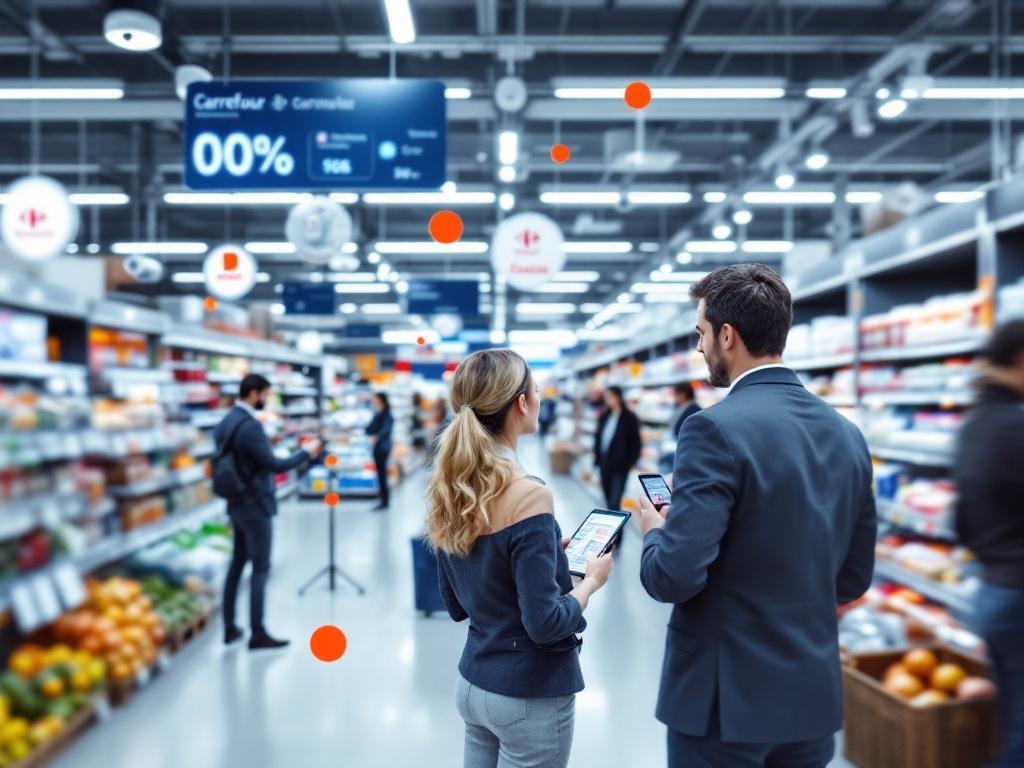 Fysieke Winkels Digitaal Versterken: Carrefour's Slimme Retailrevolutie