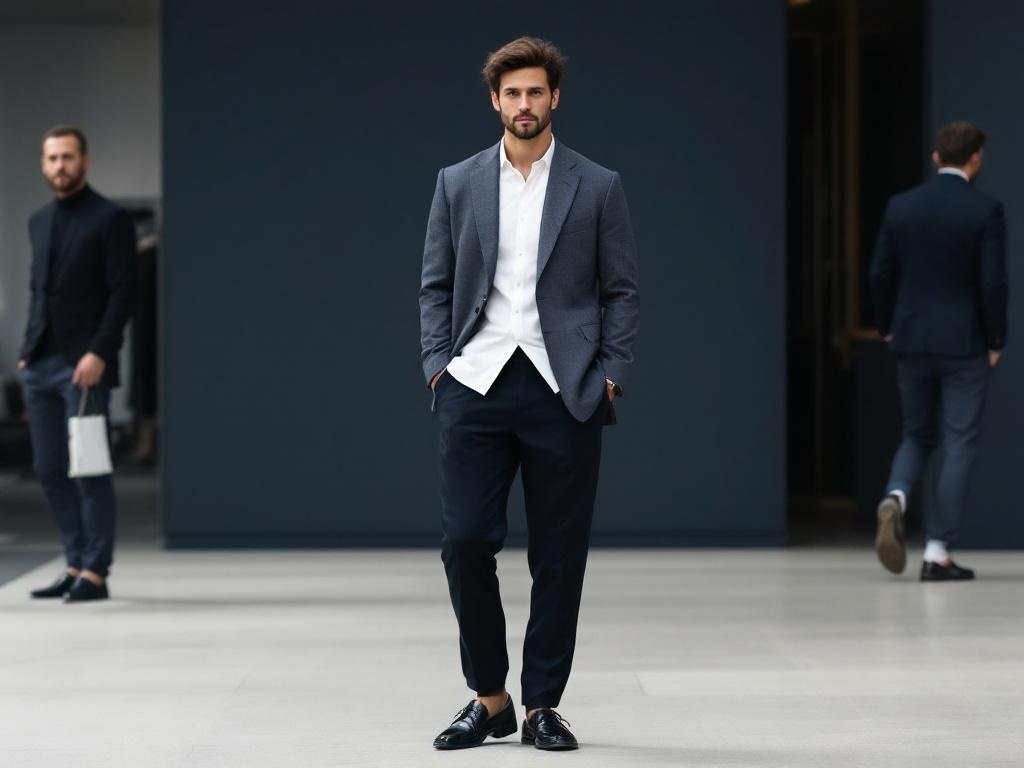 Japanse en Amerikaanse Merken Onthullen Verfijnde Herenmode in Parijs